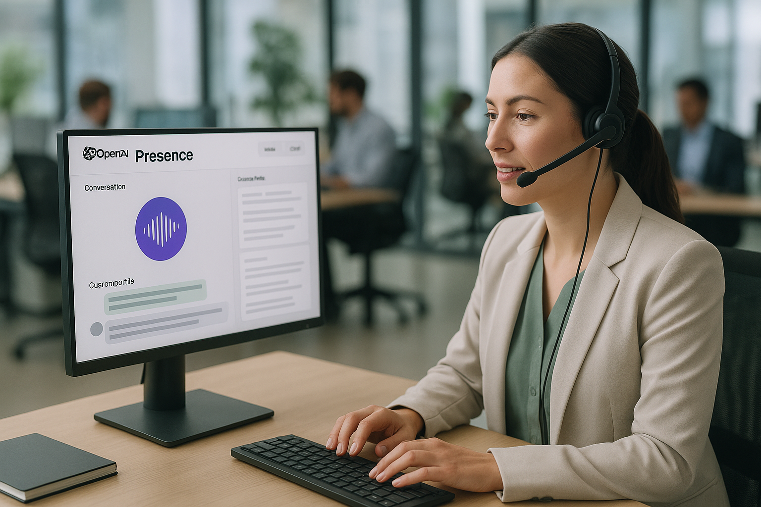 OpenAI presenta Presence, plataforma empresarial para desplegar agentes de IA de voz y chat confiables en flujos de trabajo d