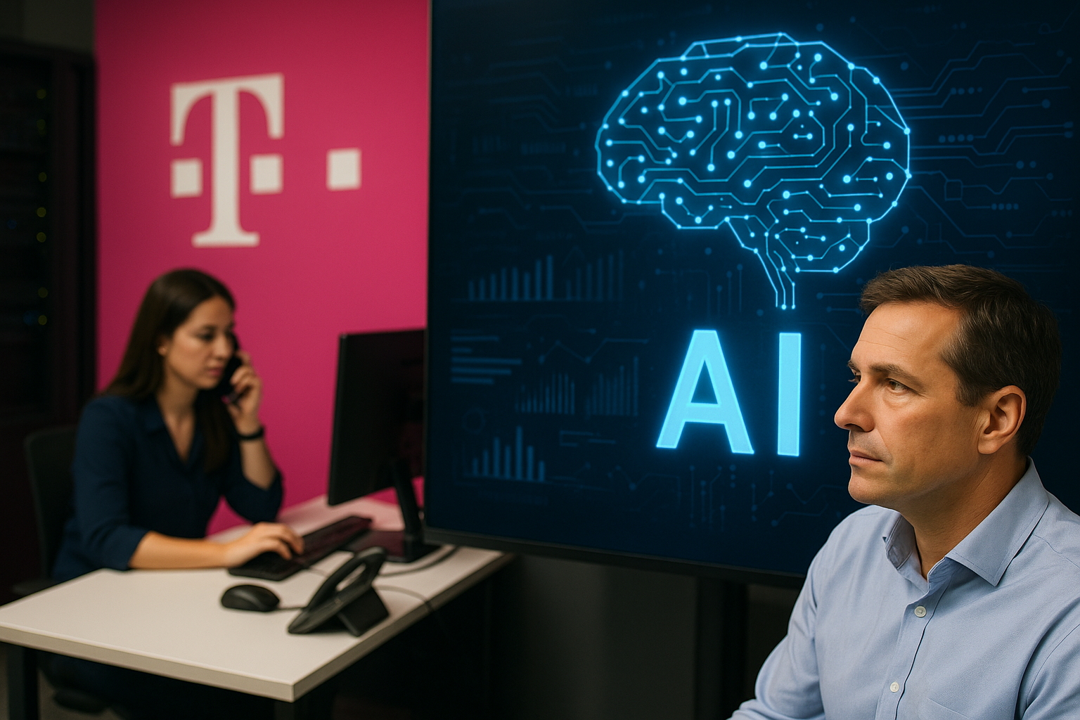 Deutsche Telekom avanza hacia una telco nativa de IA junto a OpenAI, transformando atención al cliente, flujos de trabajo, op